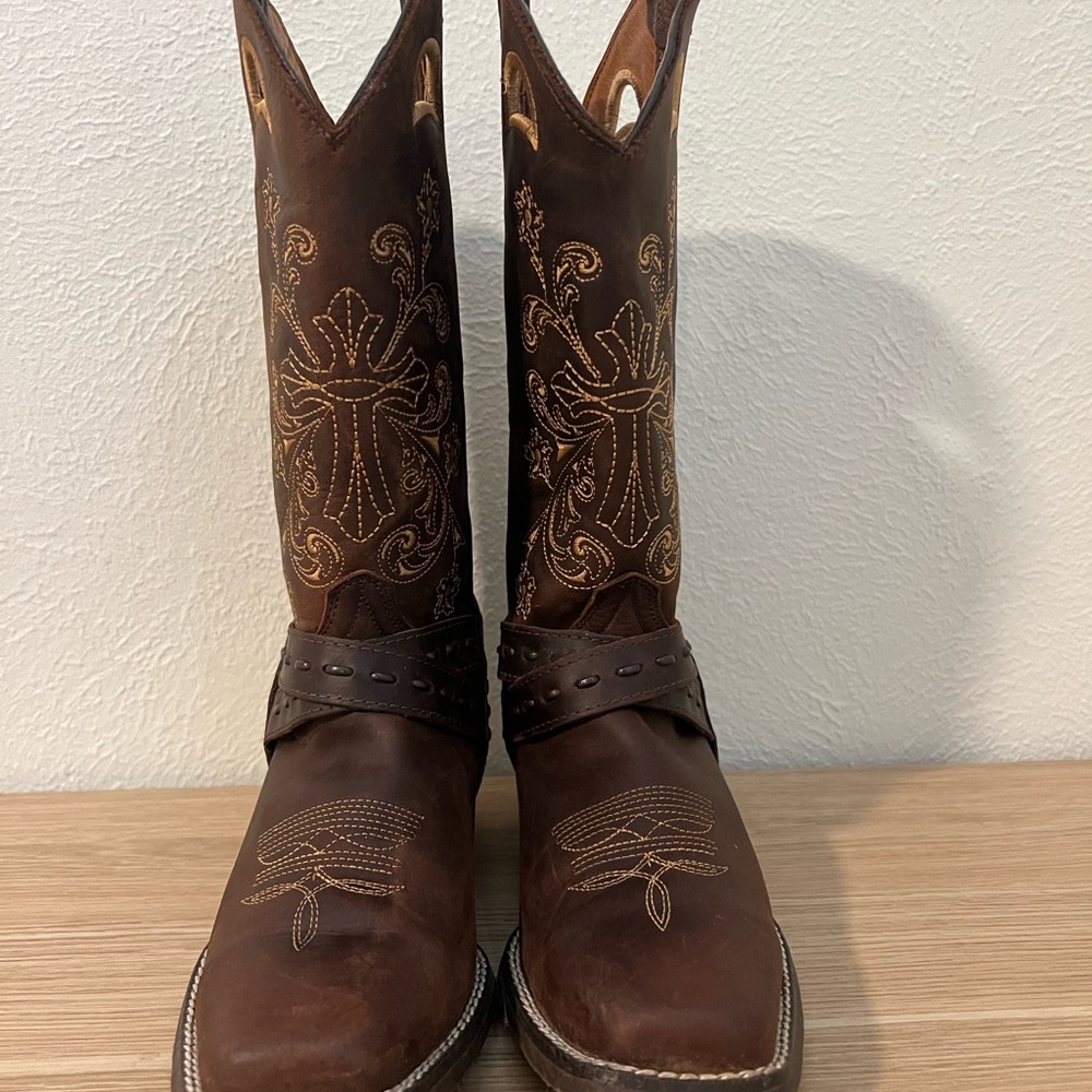 Dark Brown Cowboy Boots